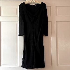 Giorgio Armani “Borgo 21” Black silk Dress